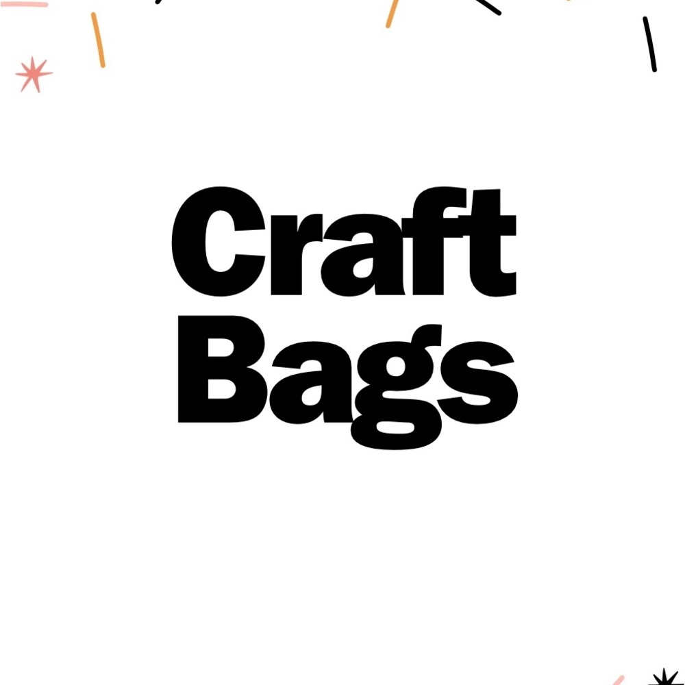 Craft jewelry bags